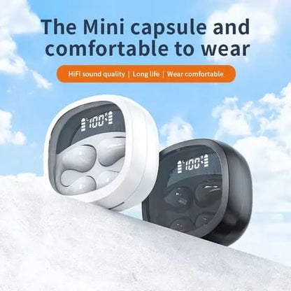 Wireless Bluetooth Earbuds with LED Display & Noise Reduction – Stylish Design