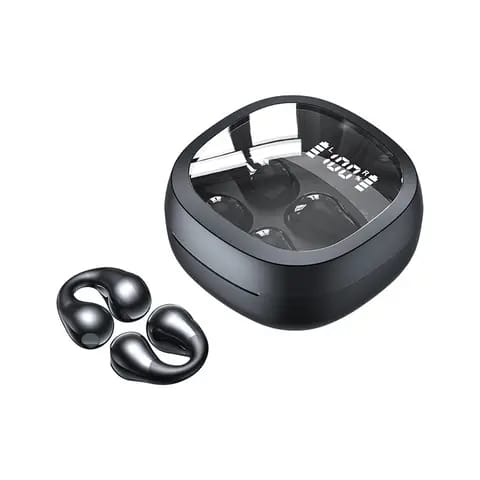 Wireless Bluetooth Earbuds with LED Display & Noise Reduction – Stylish Design