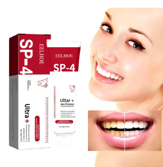 EELHOE SP-4 Teeth Whitening Toothpaste – Removes Stains & Whitens Teeth Naturally