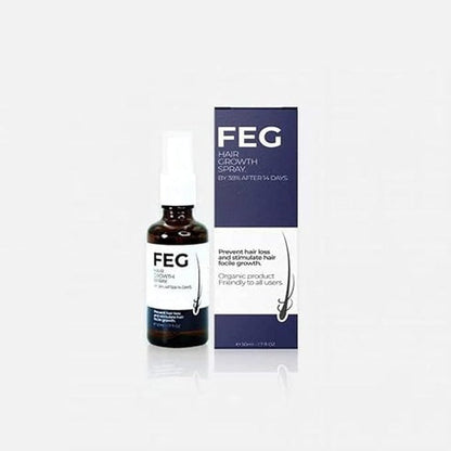 FEG Hair Growth Spray for Thicker, Fuller Hair – Organic Hair Loss Solution for Men & Women (50ml)