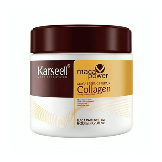 Karseell Maca Power Collagen Hair Mask – Deep Repair for Dry, Damaged Hair – 500ml