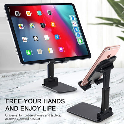 Desktop Stand for Tablets & Phones – Hands-Free Viewing Experience