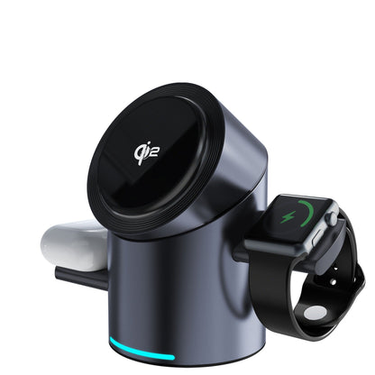 3-in-1 Magnetic Wireless Charging Station for iPhone, AirPods & Apple Watch