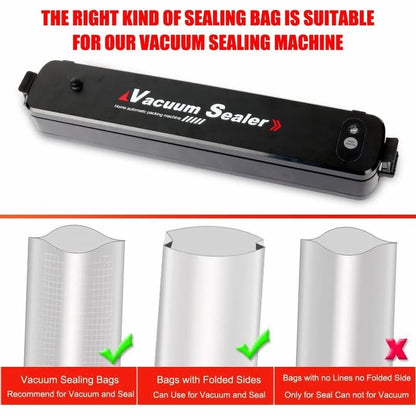 Automatic Vacuum Sealer Machine for Food Storage – Keep Meat, Veggies & More Fresh Longer