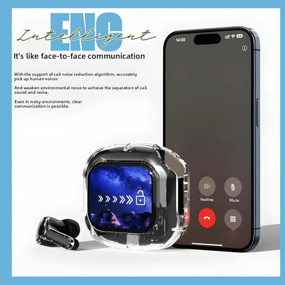 Airmax Transparent Touch Screen Earbuds –