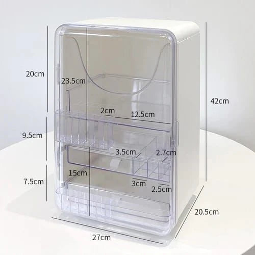Multi-Layer Cosmetic Storage Organizer