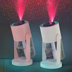 🌌 Star Projector with Humidifier – Breathe Easy Under the Stars
