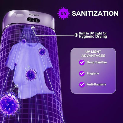 ⚡ Electric Clothes Dryer – Fast, Compact & Energy-Efficient