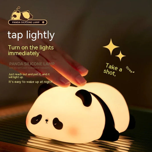 Panda Night Light for Kids 🐼 | Safe & Rechargeable LED Lamp