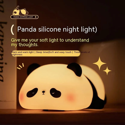Panda Night Light for Kids 🐼 | Safe & Rechargeable LED Lamp