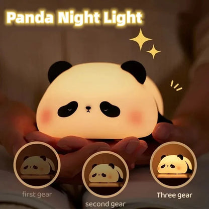 Panda Night Light for Kids 🐼 | Safe & Rechargeable LED Lamp