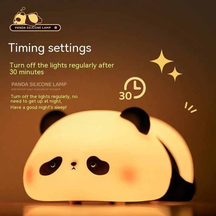 Panda Night Light for Kids 🐼 | Safe & Rechargeable LED Lamp