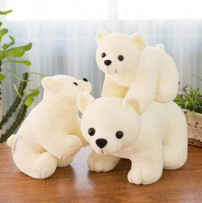 🐻✨ White Polar Bear Plush – The Cuddle You’ll Fall in Love With!